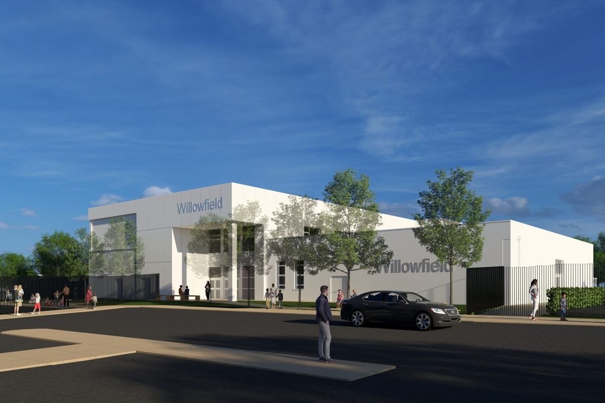 An impression of the planned school
