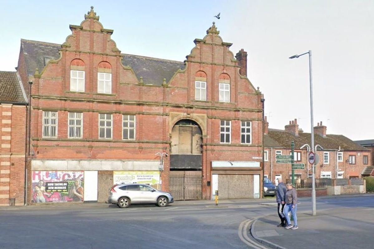 The Arcade, as seen from North Street, Goole
