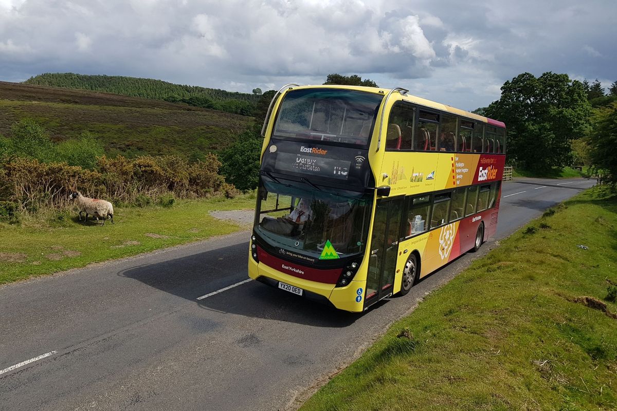 Moorsbus provides a value-for-money day trip to visit the picturesque North York Moors - the M3 service near Hutton le Hole