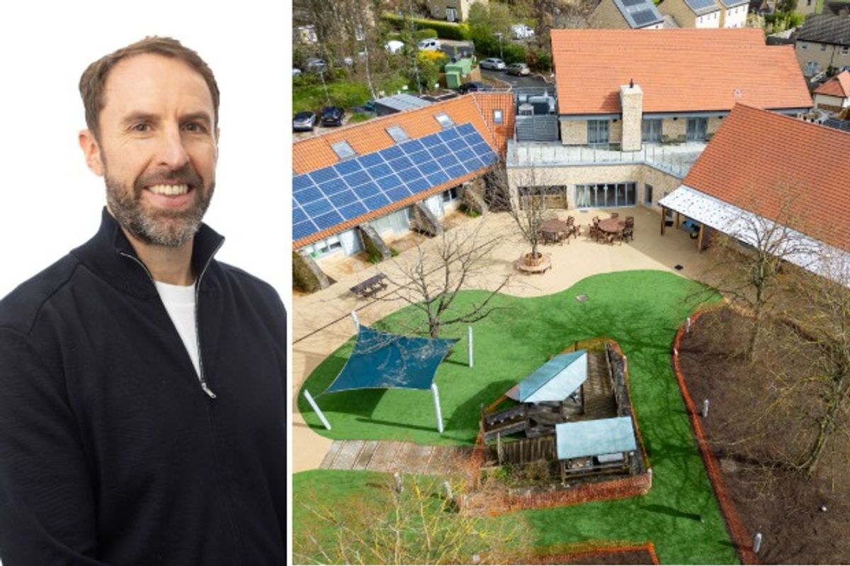 Sir Gareth Southgate is an ambassador for Martin House children's hospice