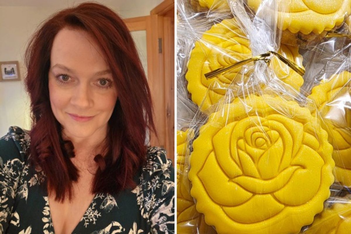 Julie Young, of Holme-on-Spalding-Moor, created Mariella Rose biscuits in memory of a teenager tragically lost in a road traffic accident