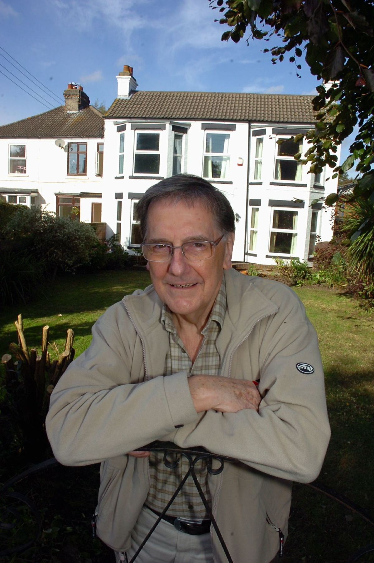 Keith Herd outside Fairview in Willerby