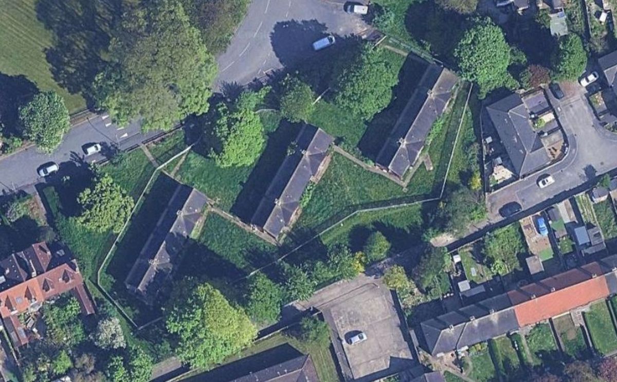 Henson Villas from above