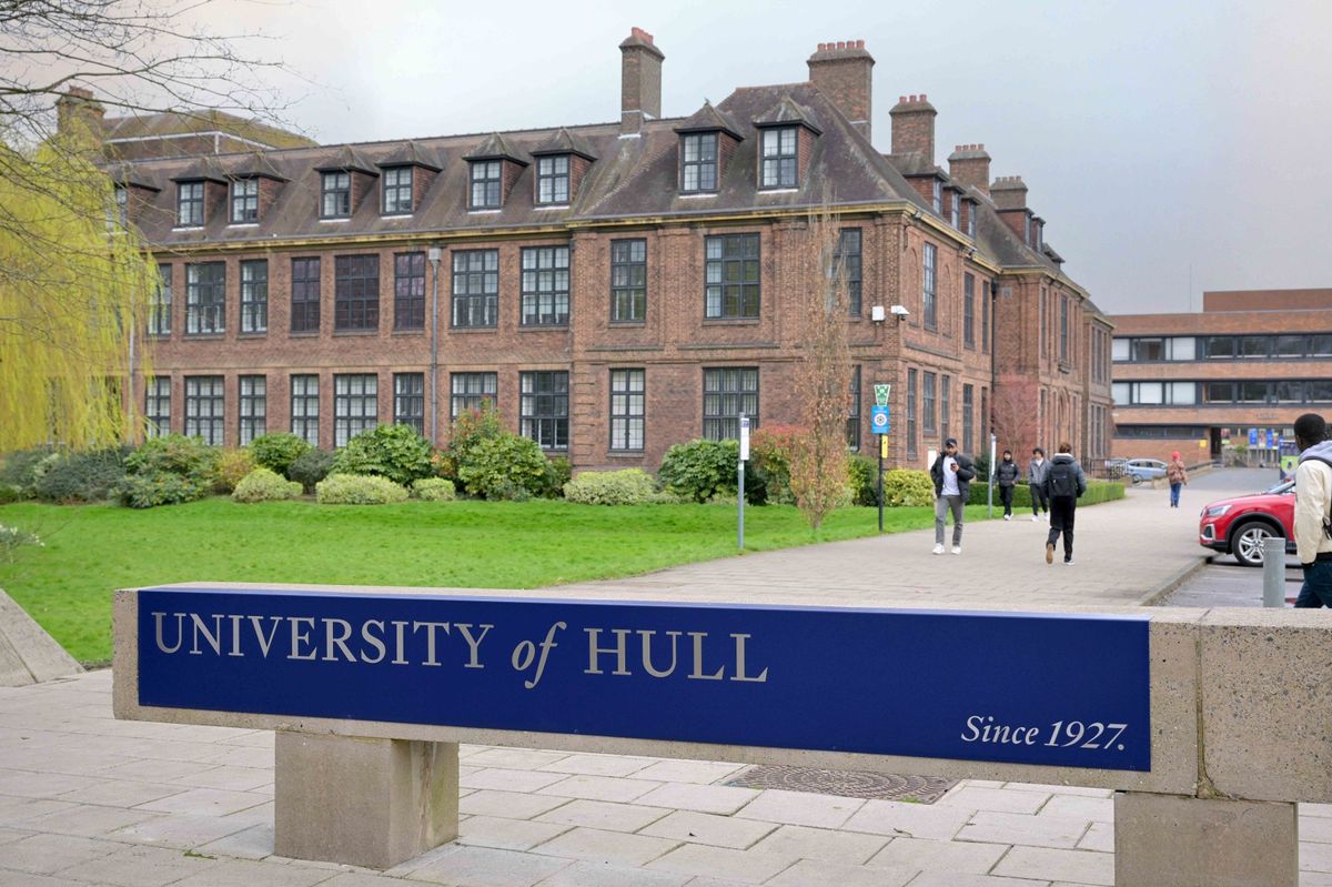 The University of Hull, in Cottingham Road, Hull
