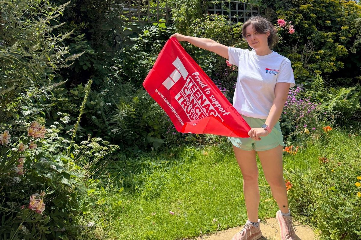 Rachel Anderson is walking from Hull to Manchester in aid of The Christie Charity and the Teenage Cancer Trust - in the midst of a UK heatwave