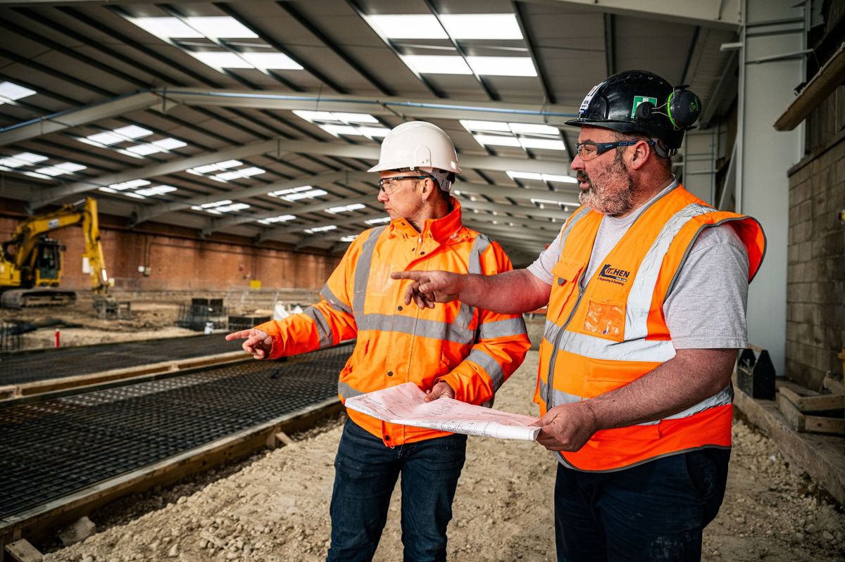 The world’s first fully electric tunnel kiln for the manufacture of clay roof tiles is being built at Broomfleet by wienerberger UK & Ireland