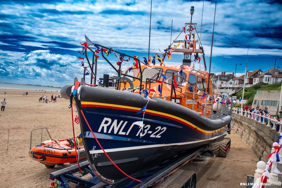 Bridlington RNLI lifeboats displayed on open day