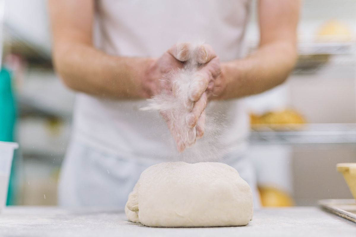 Luke's Bakery handmakes all its sourdough loaves at Brough, East Yorkshire