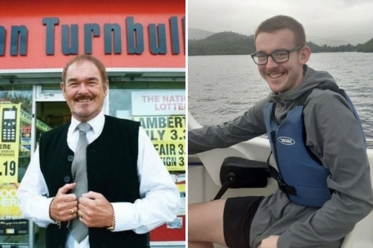 Tributes have been paid to John Turnbull, left, and Jamie Walker