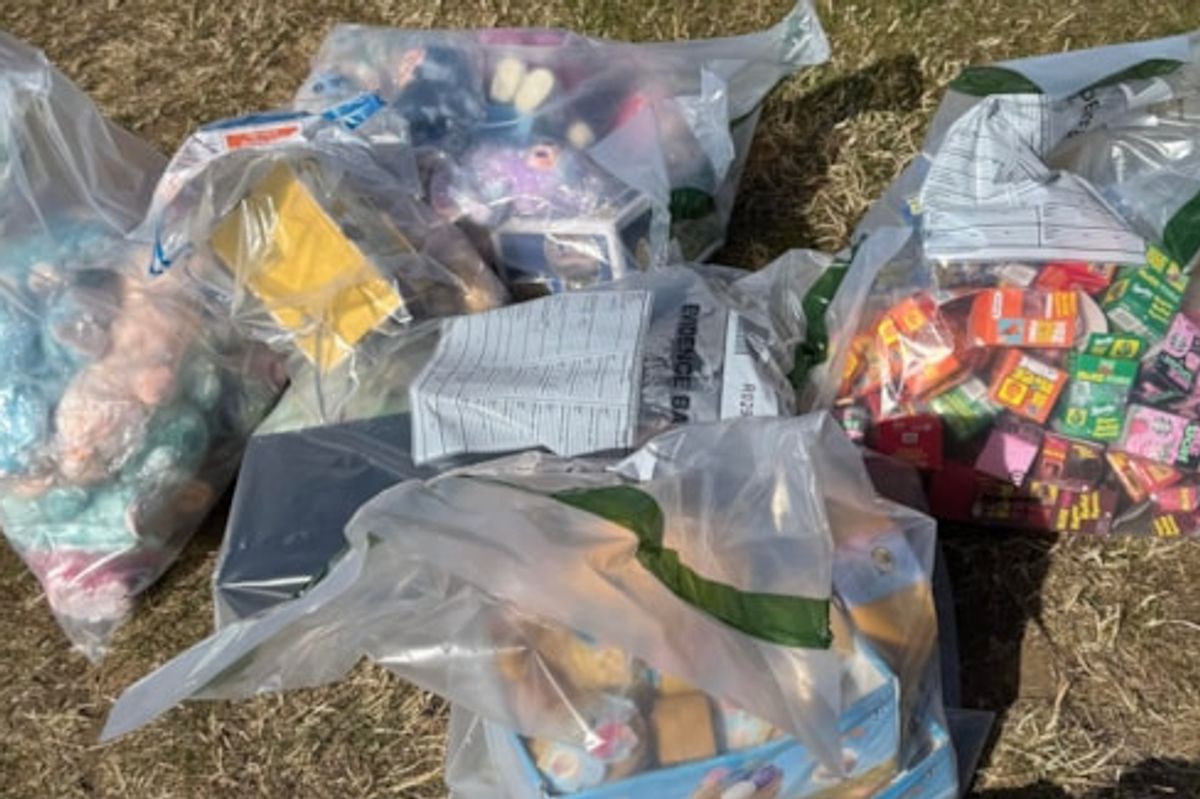 Bags of toys, some of which were under a recall notice, were seized at the July 2 car boot sale