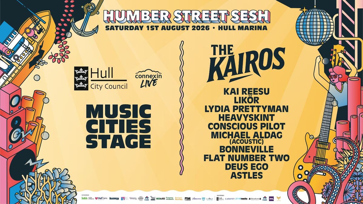 Music Cities Stage line-up for this year's Humber Street Sesh