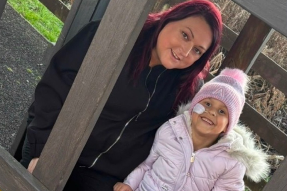 Paula Caley with granddaughter Aalia