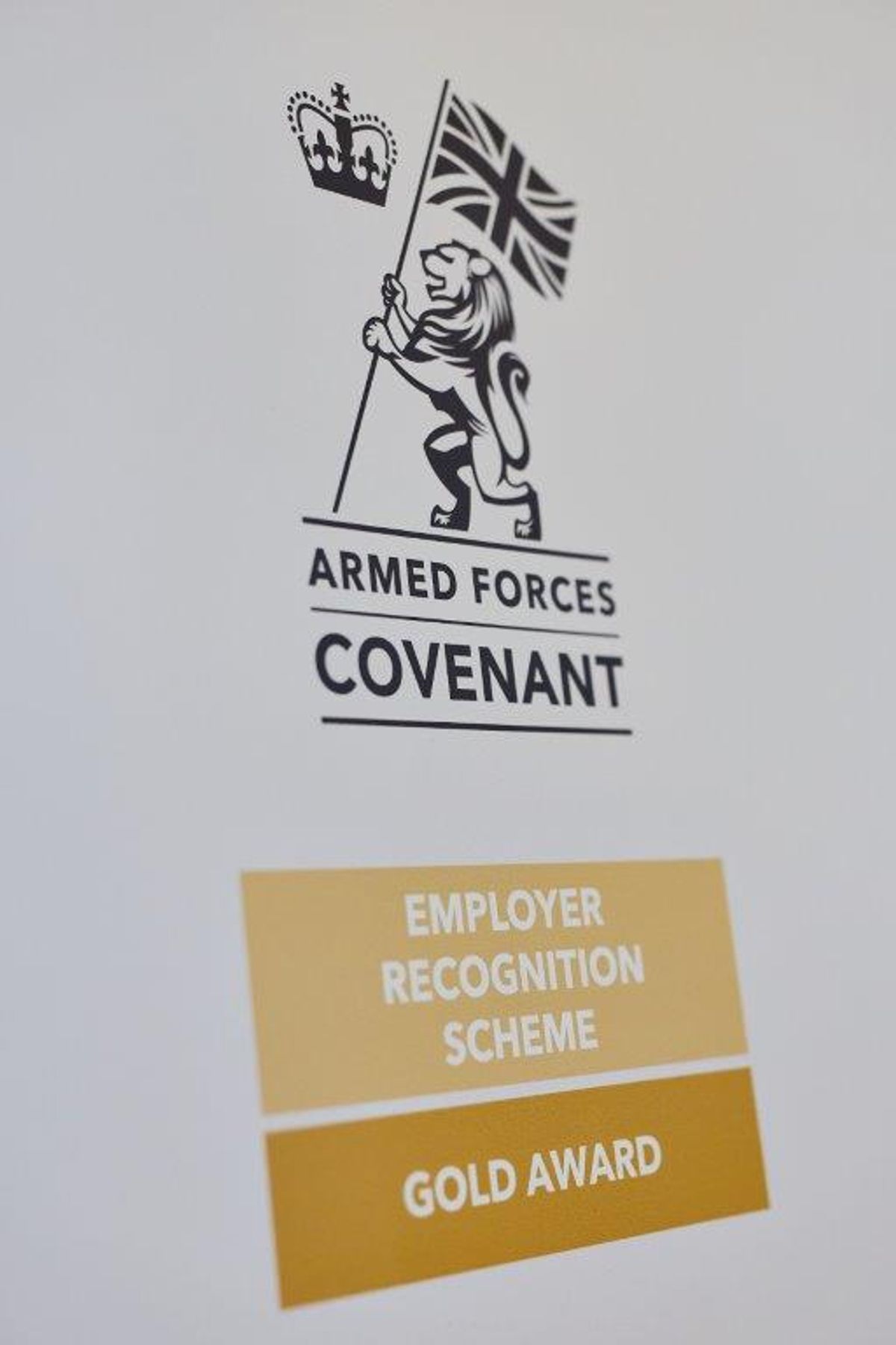 Armed Forces Covenant Gold Award logo