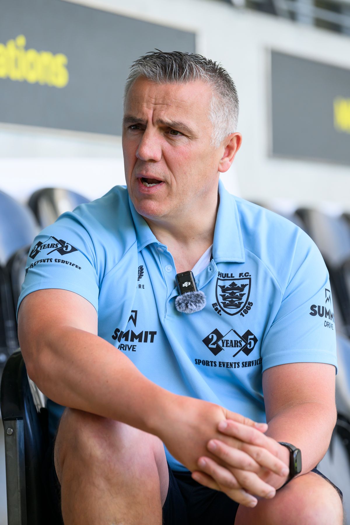 Hull FC interim head coach Andy Last.