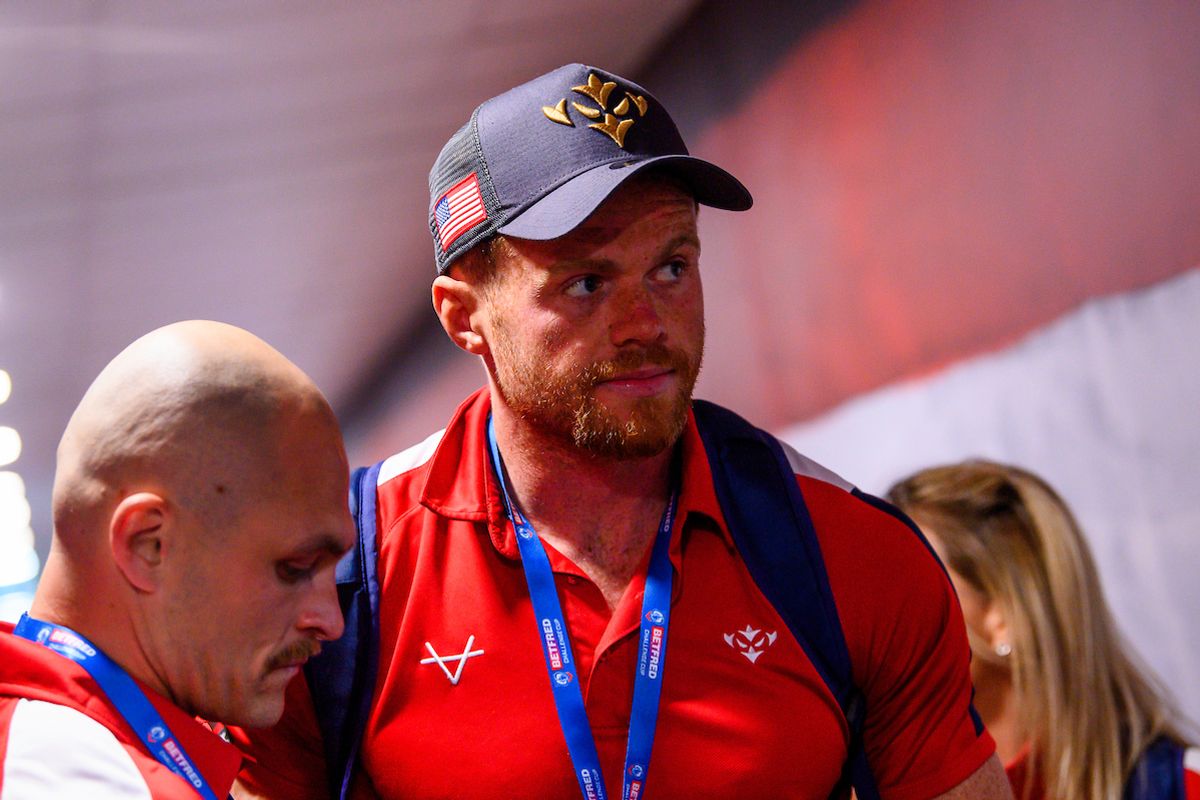 Hull KR's Joe Burgess sat out of the clash at Warrington Wolves