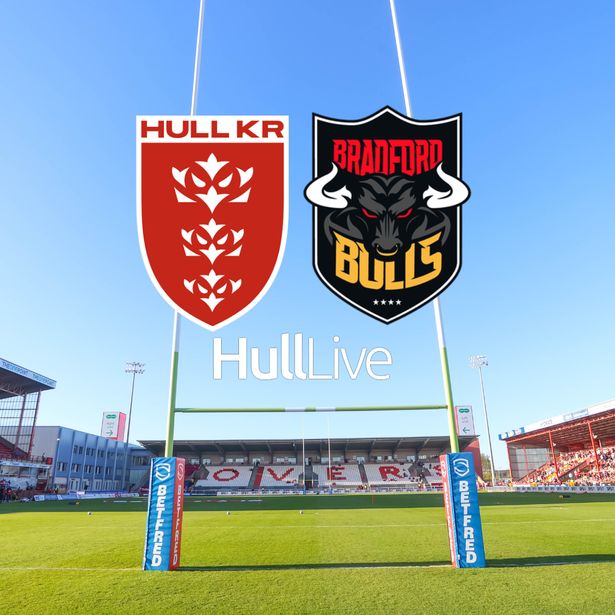 Hull KR take on Bradford Bulls at Craven Park.