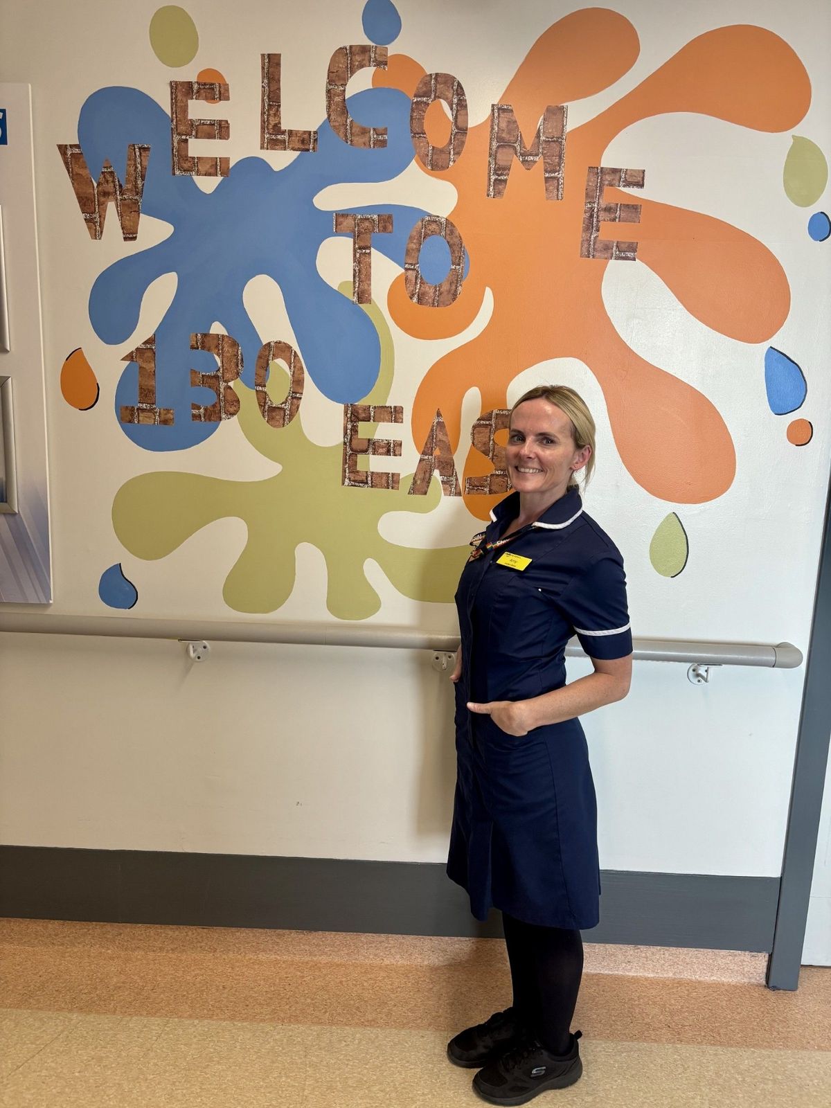 Amy is a junior sister working on Ward 130 at Hull Royal Infirmary