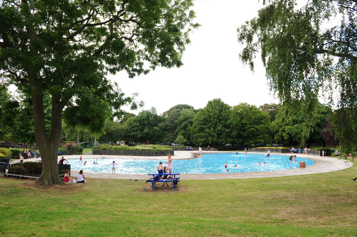 Pickering Park paddling pool in Hull