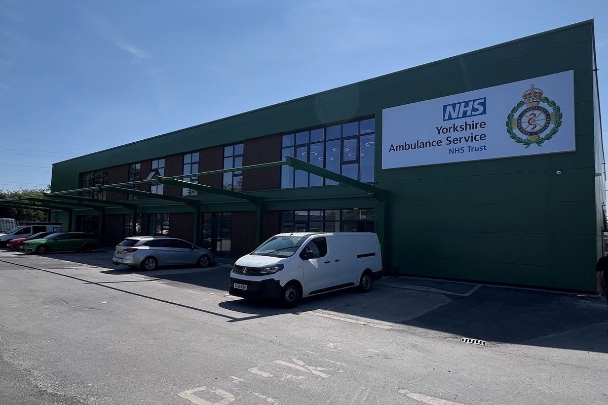 Yorkshire Ambulance Service's newest station exterior