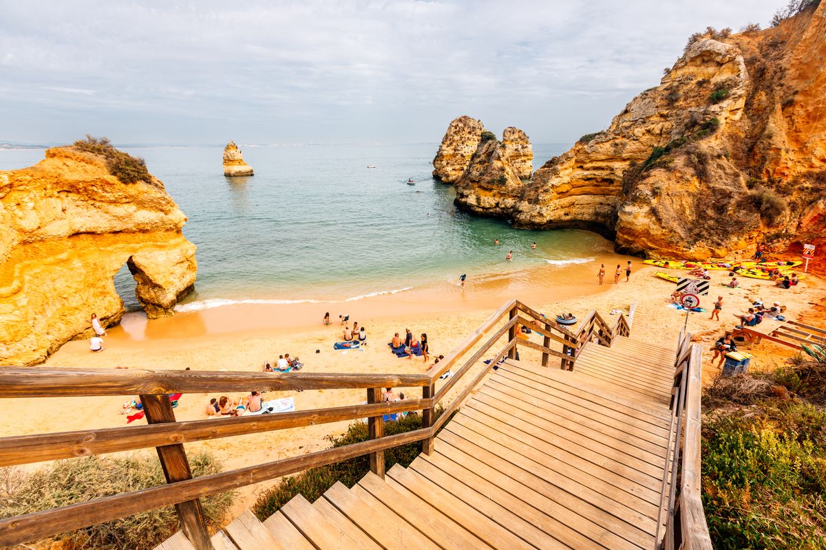 Jakob was in Faro, Portugal
