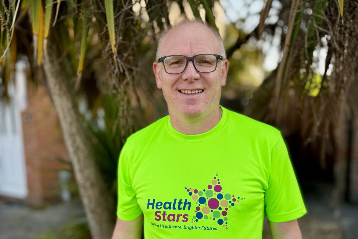 'Grateful' patient David Gray is running for Health Stars charity