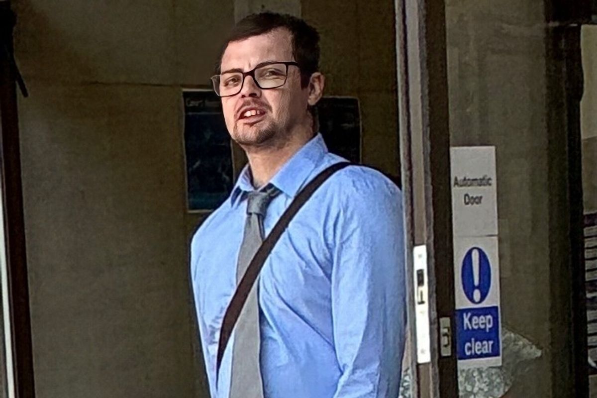 Jacob Agnew pictured outside Hull Crown Court