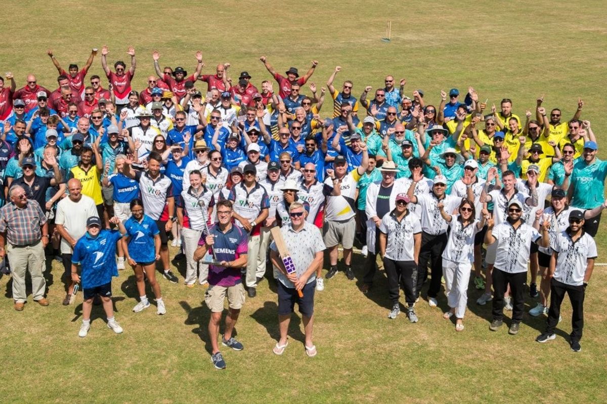 Making a difference through Siemens Mobility's charity cricket day in Goole
