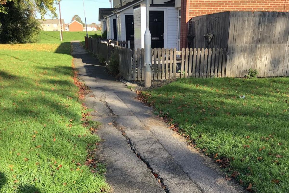 Street where resurfacing work is set to take place in phases across Orchard Park