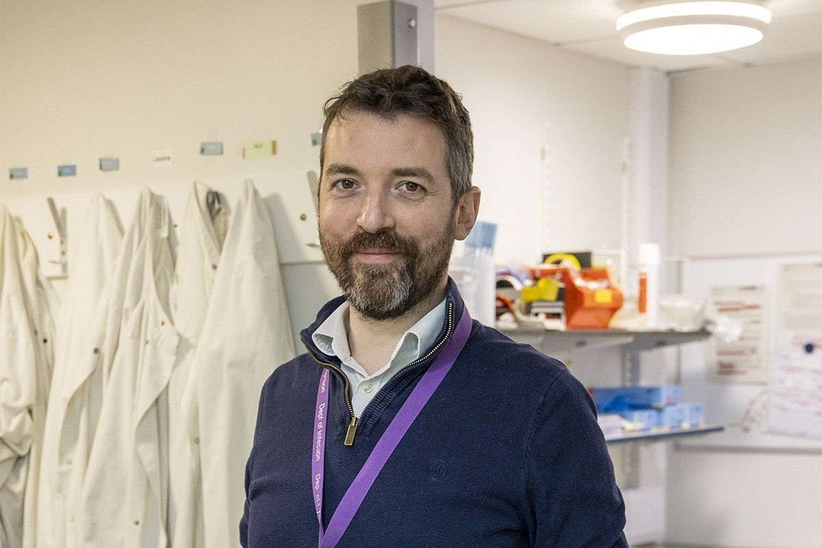 Dr Nick Easom, consultant in infectious diseases