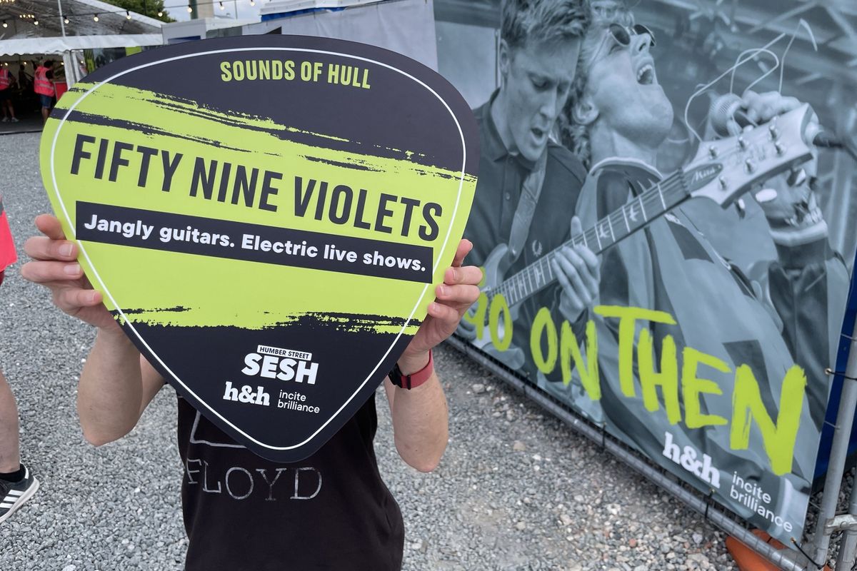 Visitors to Humber Street Sesh in Hull are encouraged to hunt out 25 'plectrum plaques'