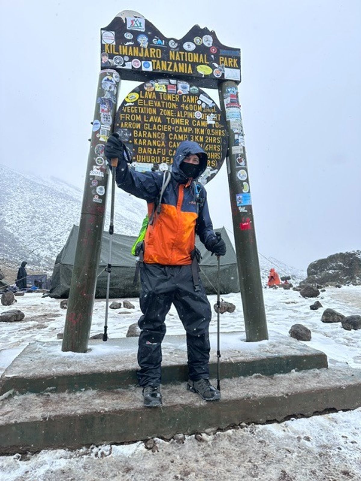 Matt Carpenter summits Kilimanjaro