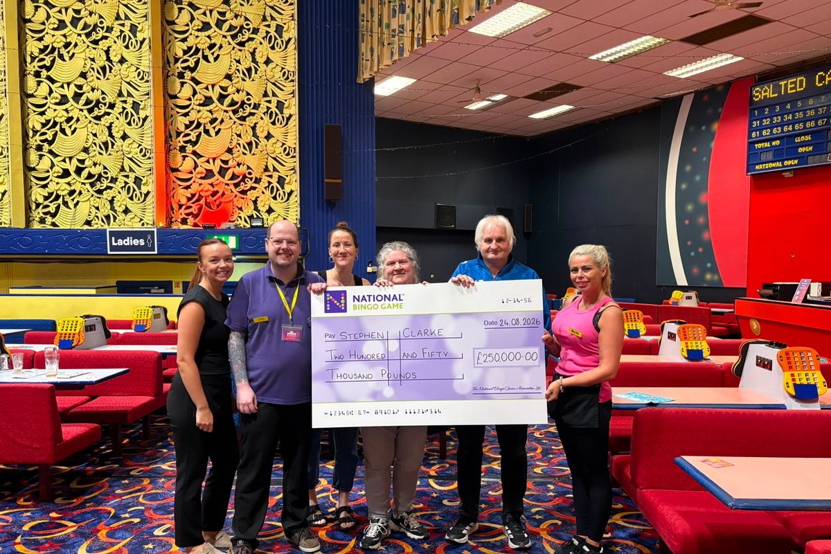 Stephen and Dawn Clarke won the £250,000 National Bingo Game jackpot during a trip to Bridlington