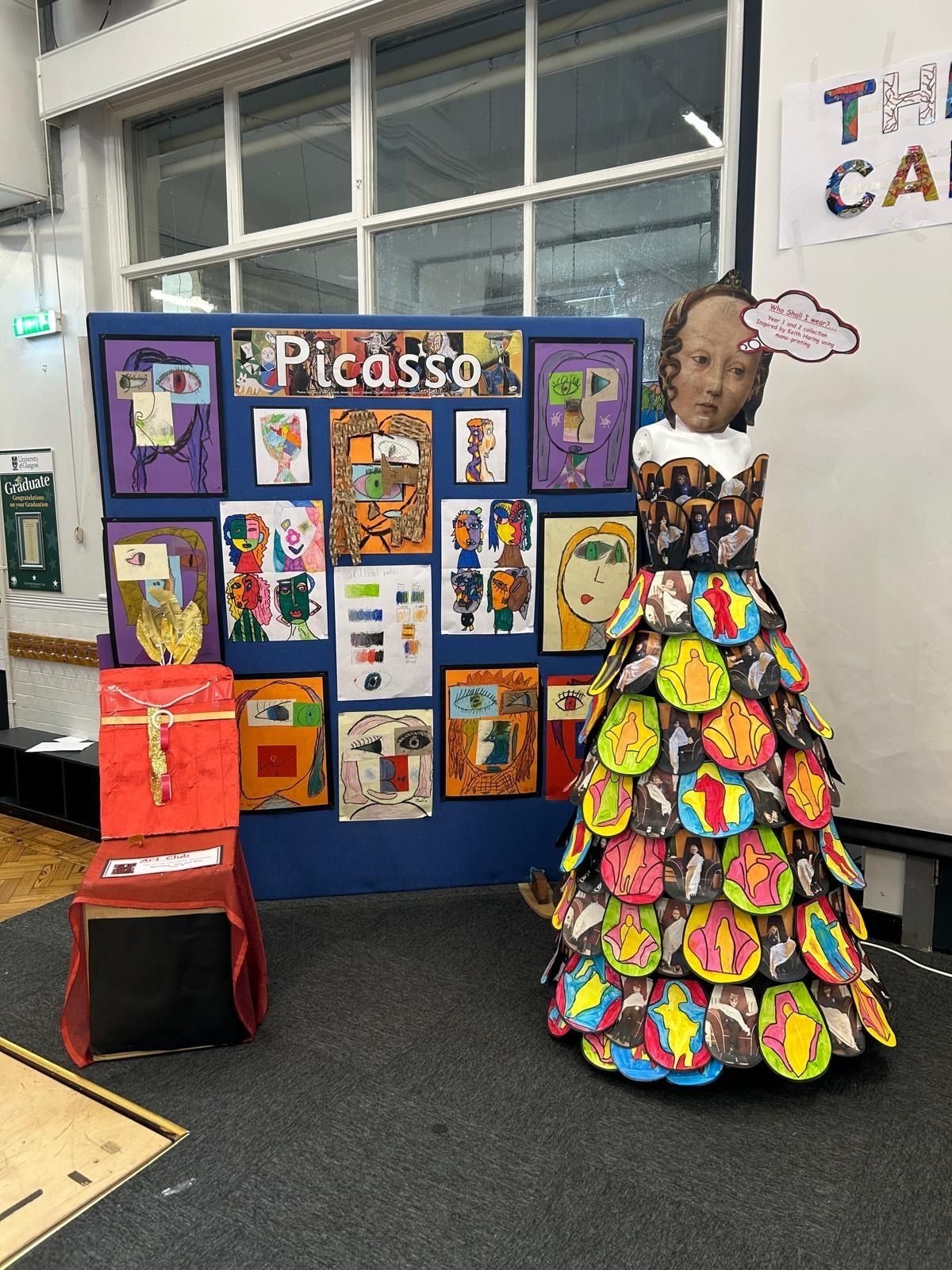 Inspired to create by the work of Picasso