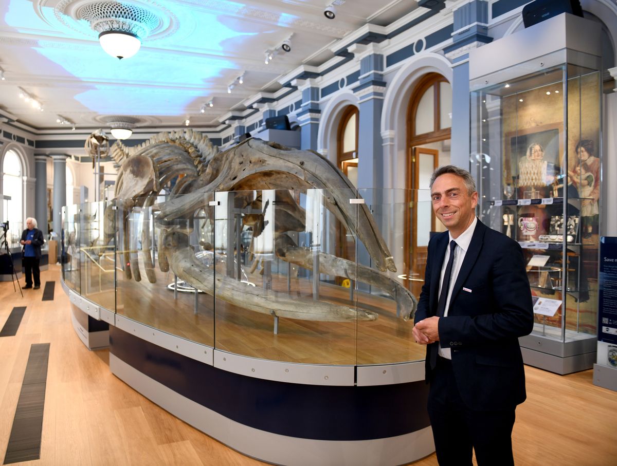 Hull City Council leader Cllr Mike Ross, pictured inside the recently-reopened Maritime Museum