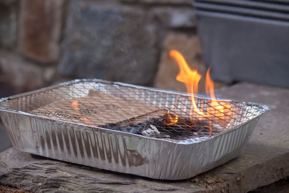 Disposable barbecues have been temporarily banned from sale (stock photo)