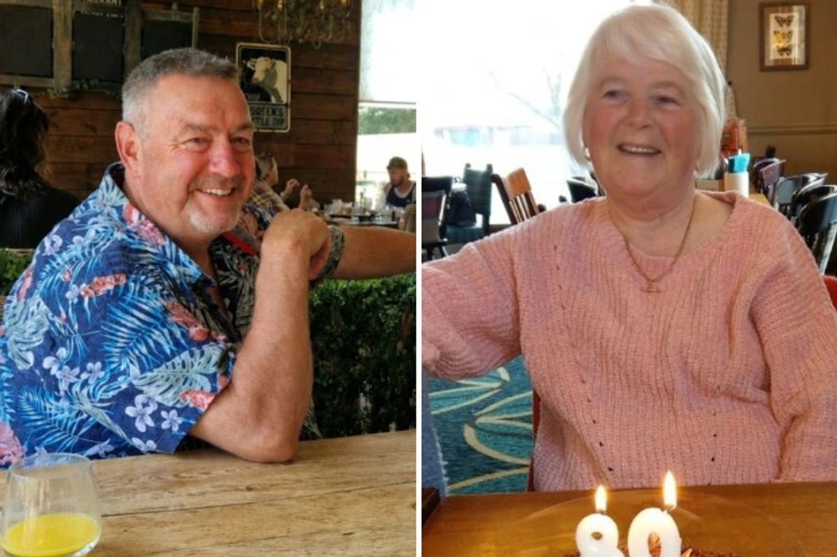 Tributes have been paid to Christopher Black and Shirley Story