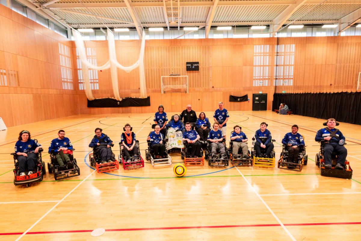 Electric Eels at a training session at the Allam Sports Centre