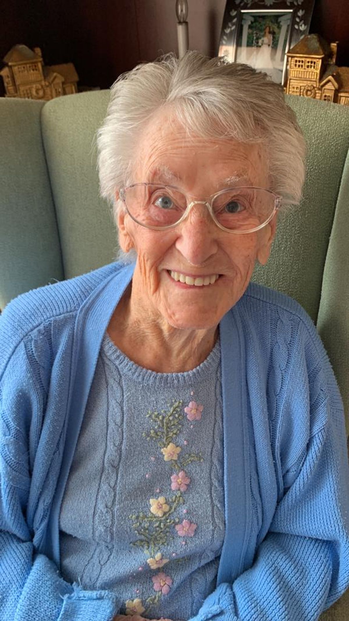 Joyce Moulton passed away at the age of 98 and was left in Robert Bush's care