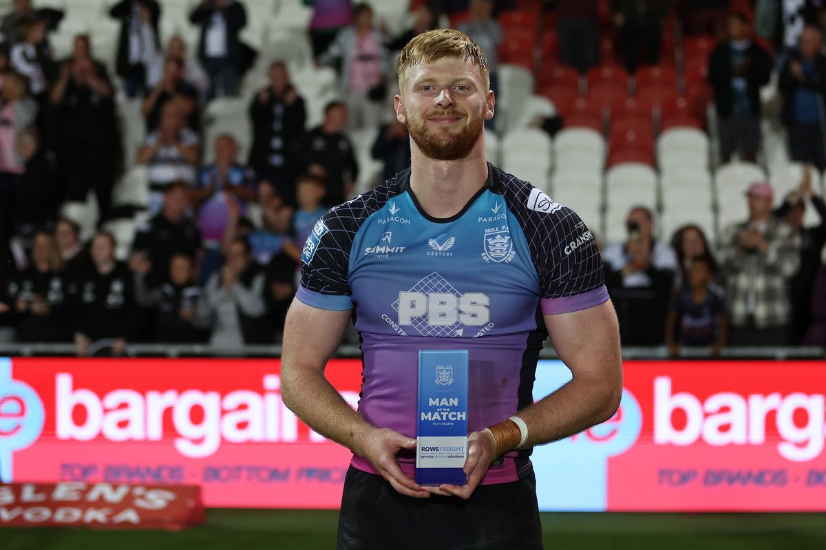 Hull FC winger Harvey Barron.