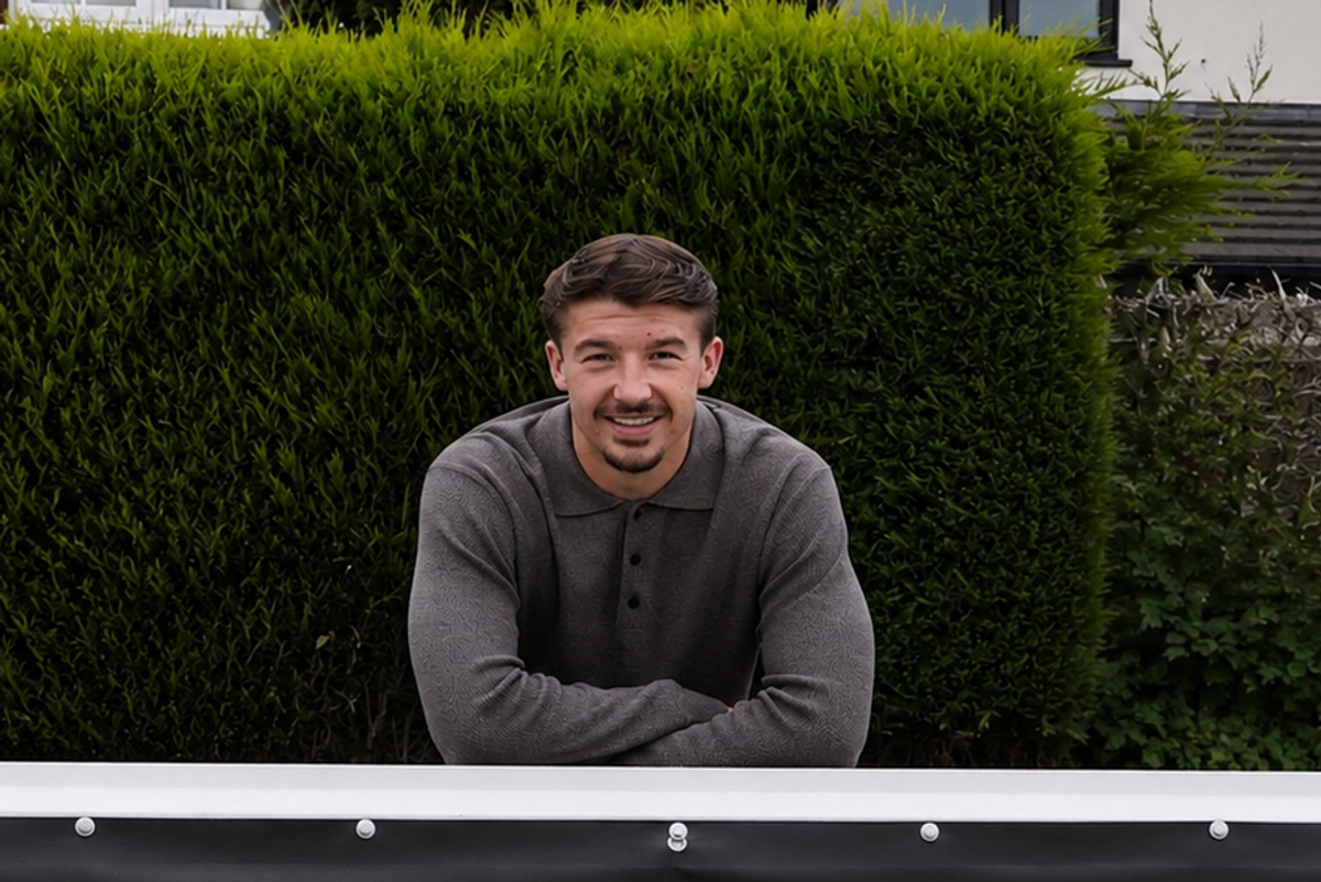 Charlie Hughes has announced a sponsorship deal with his former club in his hometown