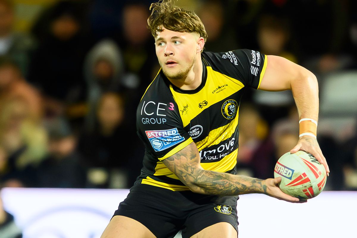 On loan Hull FC hooker Denive Balmforth.