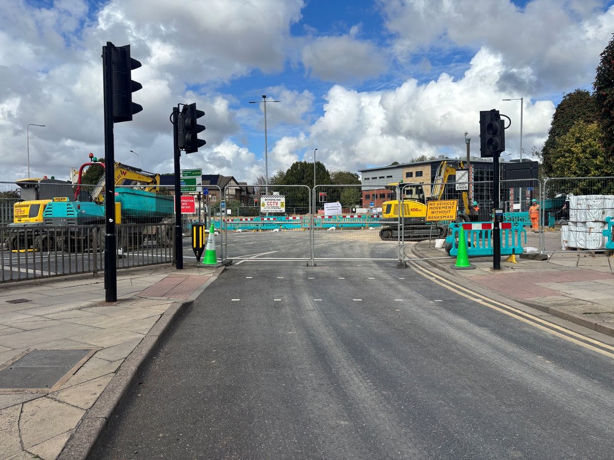 Roadworks in Hull, as part of further work underway on the Hull Heat Network throughout August 2026