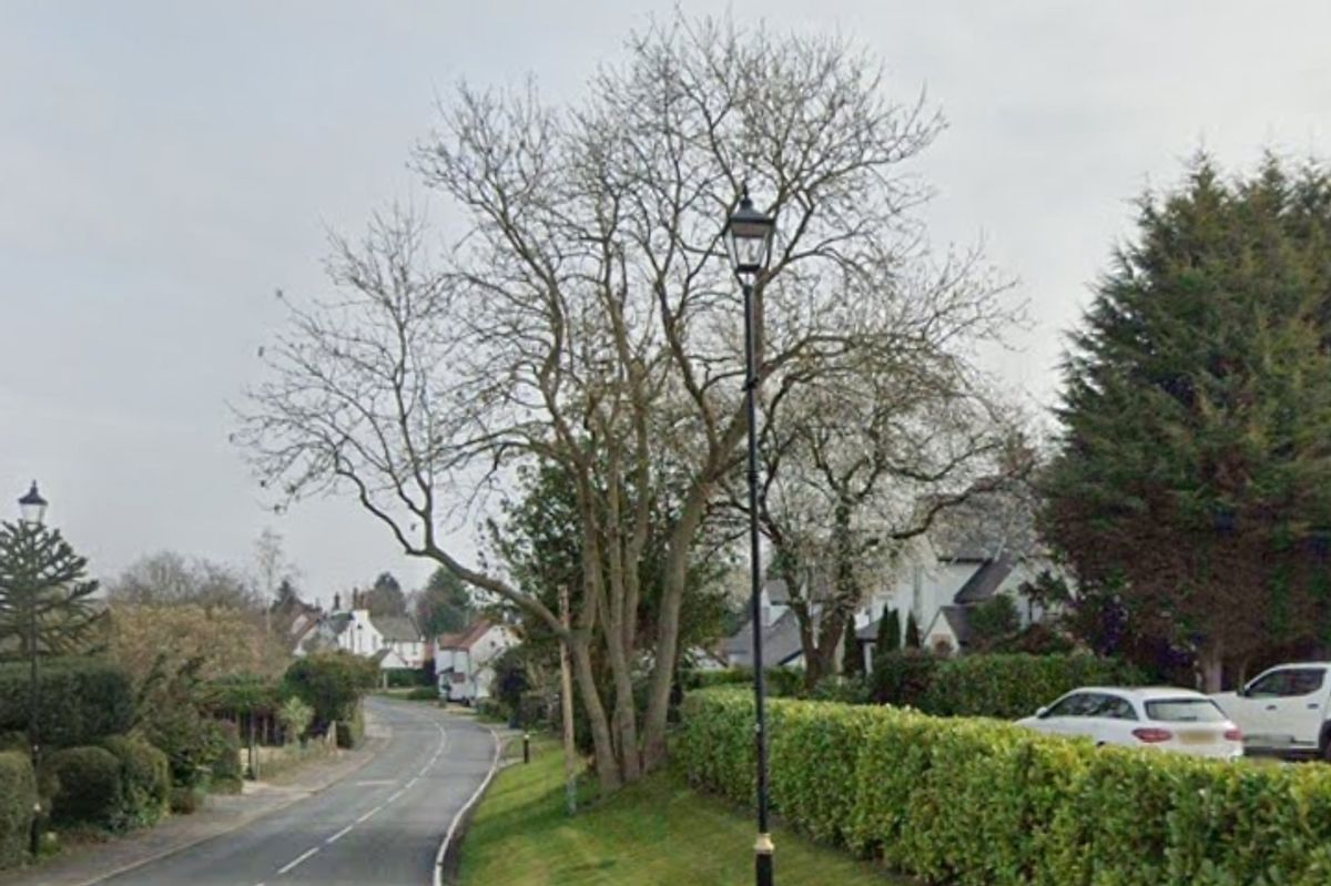 The man had been working on a house in this street in Kirk Ella