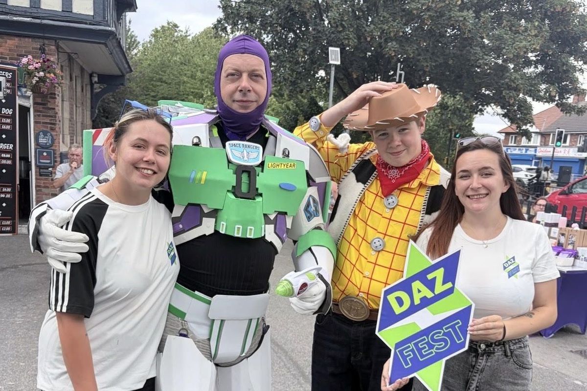 All the fun of Dazfest, at the Cross Keys pub in Hull