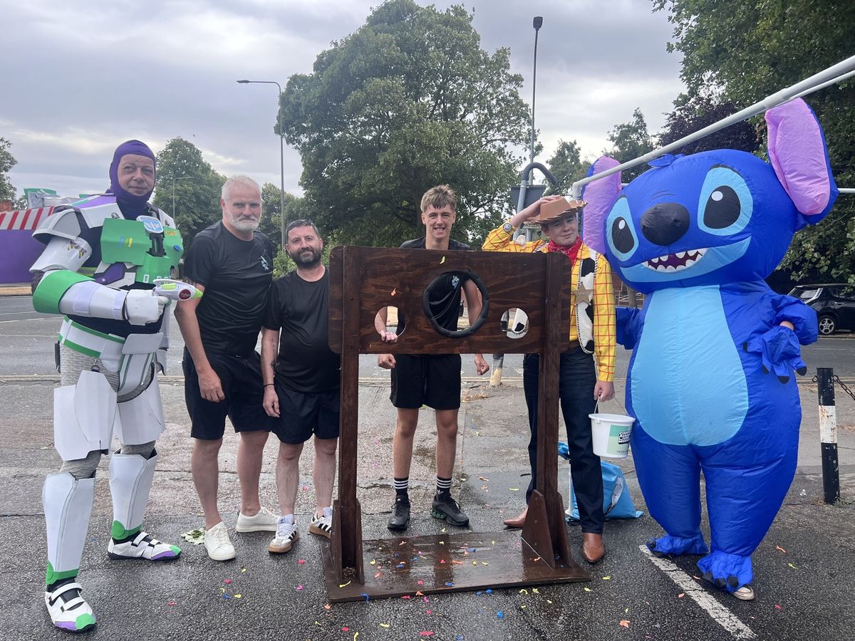 Some larger-than-life characters in attendance at Daz Fest in Hull