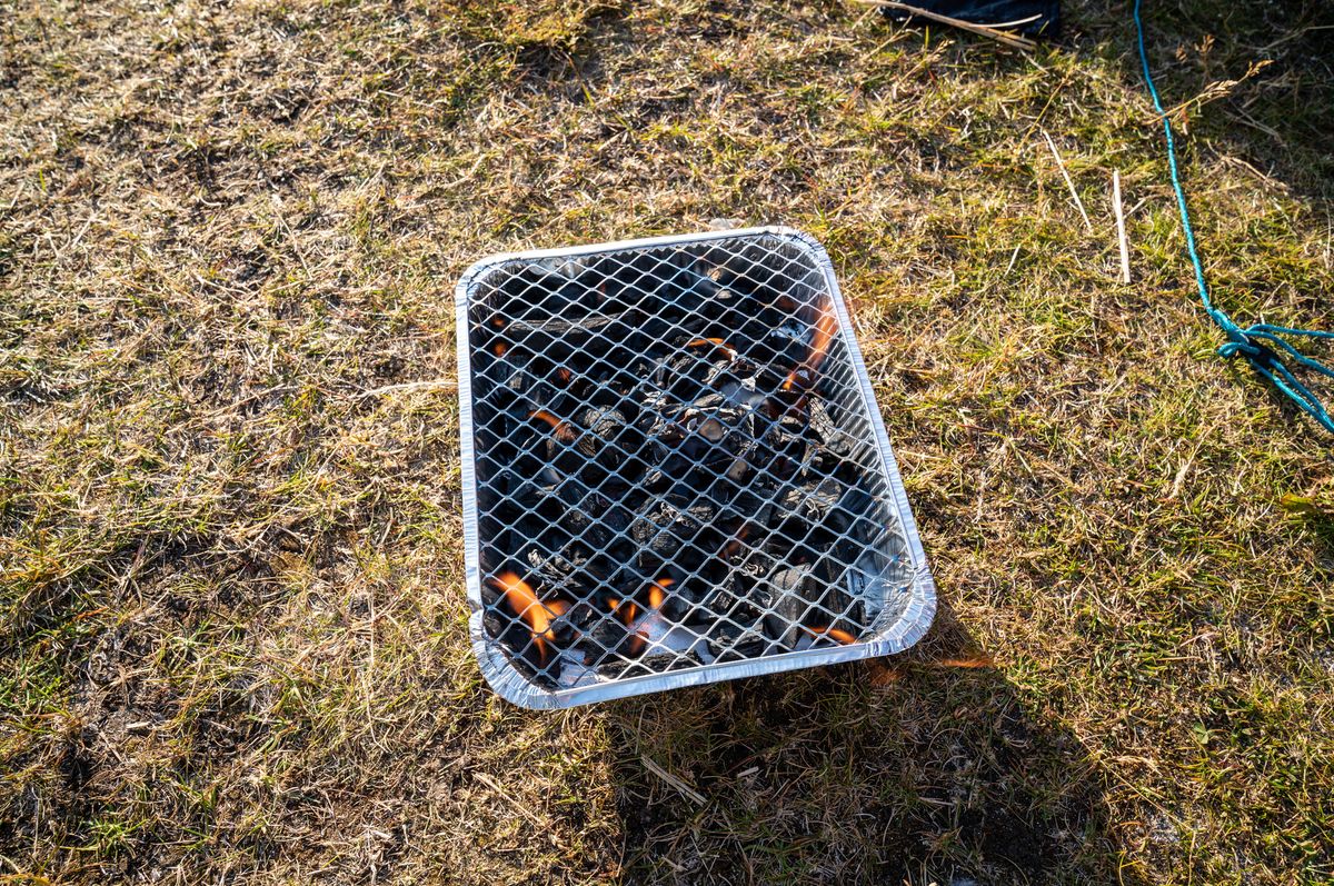 The sale of disposable barbecues has been temporarily banned (stock photo)