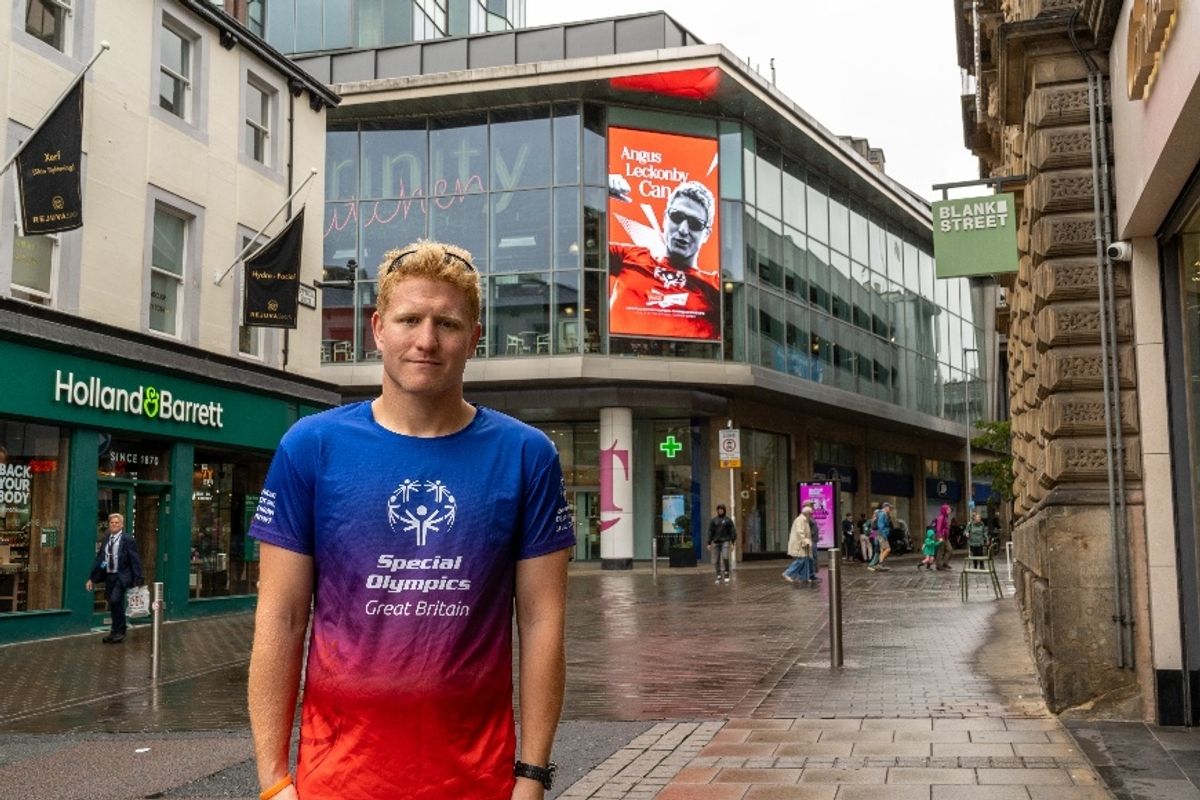 Special Olympics GB athlete Angus Leckonby, from Driffield, is inspiring others to challenge their limits