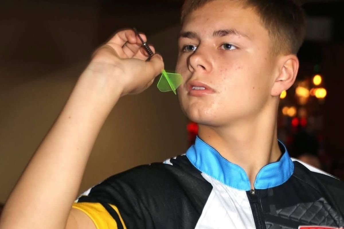 Young Hull darts player Stanley Smithson
