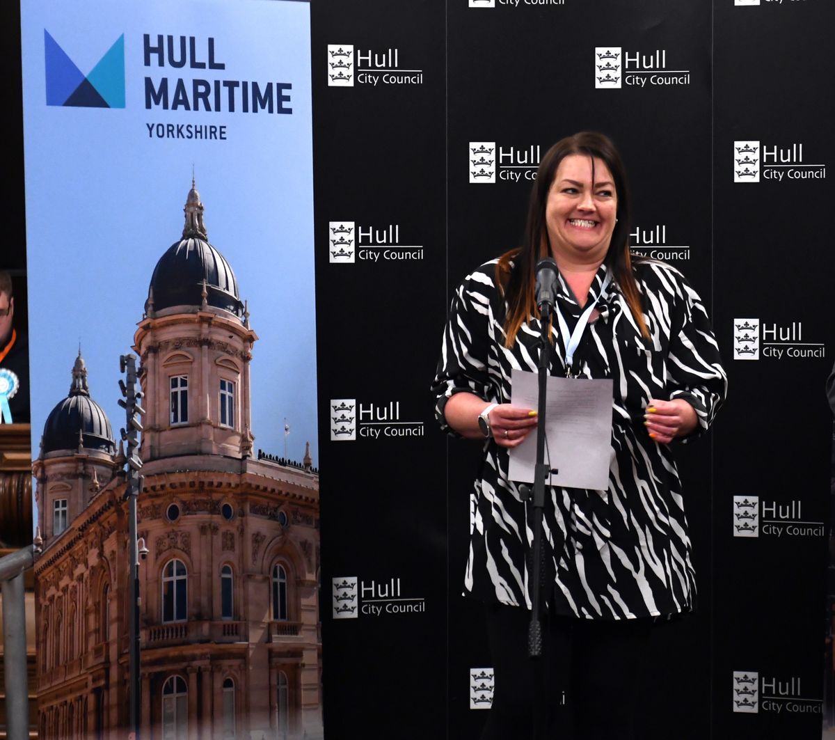Cllr Maria Coward held her seat for the Boothferry Ward, at the Hull City Council Elections 2026