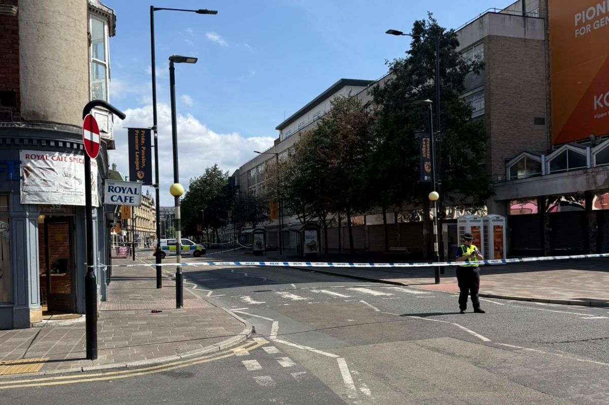 Humberside Police is on the scene.